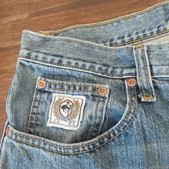 Cinch Jeans Mens 30x32 Blue Straight Western Cowboy Workwear - Picture 5 of 11